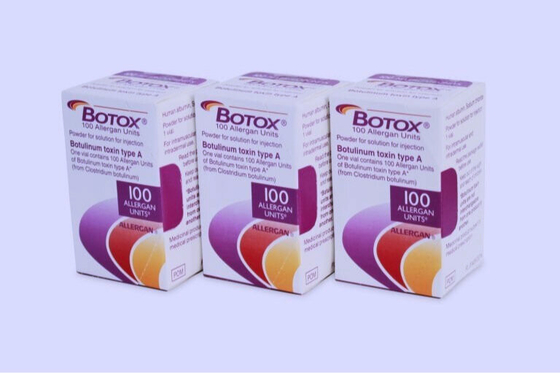 100 Allergan Botox Botulinum μονάδες εγχύσεων τοξινών για τις αντι ρυτίδες
